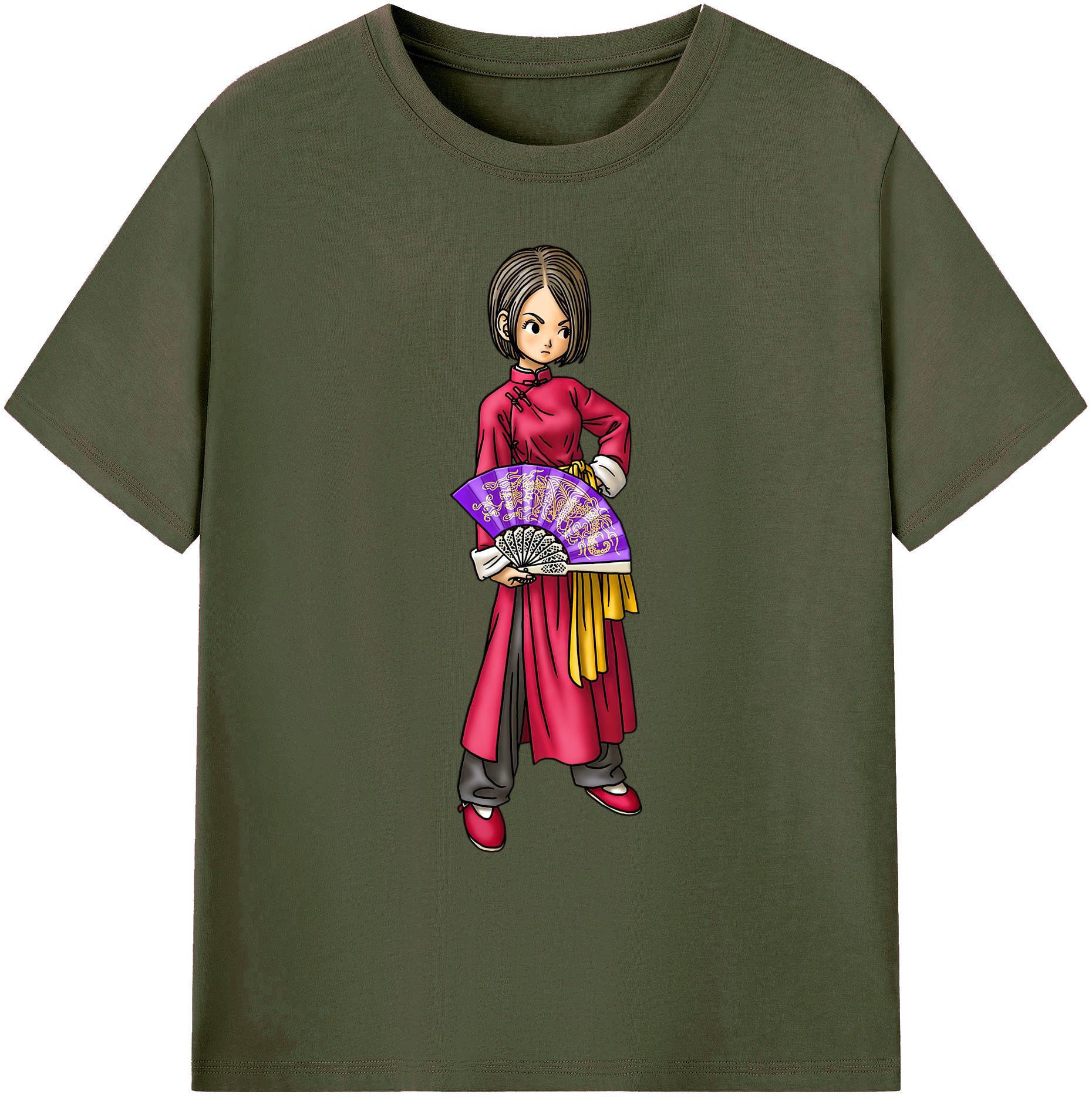 （画像用） ドラゴンクエスト Doragon Kuesuto Dragon Quest 綿100％ メンズ半袖Tシャツ｜肌触りやわらか＆通気性